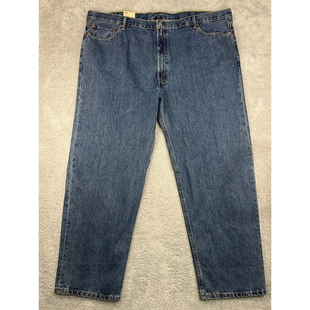 Levis 550 Jeans Mens 50x32 Blue NWT Relaxed Fit Tapered Leg